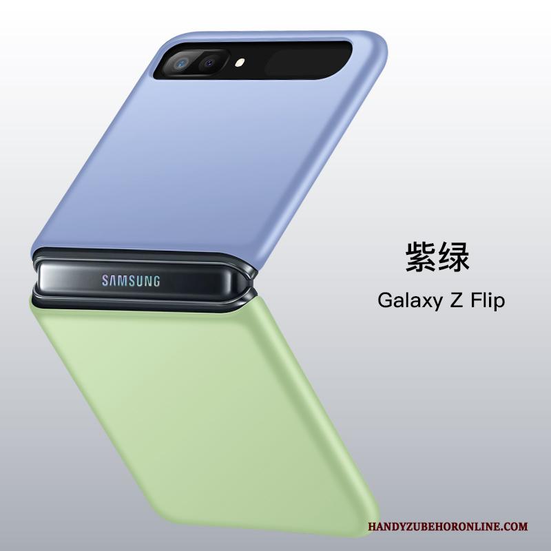 Samsung Z Flip Hoesje Anti-fall Siliconen Ster Vouw All Inclusive Groen Bescherming