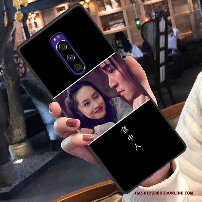 Sony Xperia 1 Hoesje Hoes Lovers Trend Net Red Bescherming Siliconen Persoonlijk