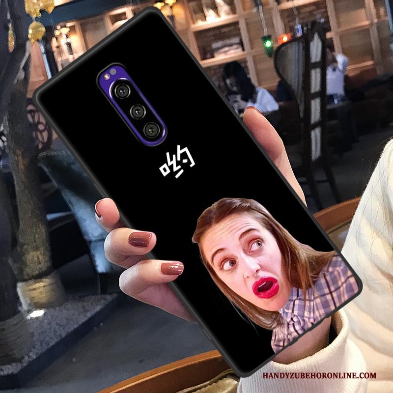 Sony Xperia 1 Hoesje Hoes Lovers Trend Net Red Bescherming Siliconen Persoonlijk