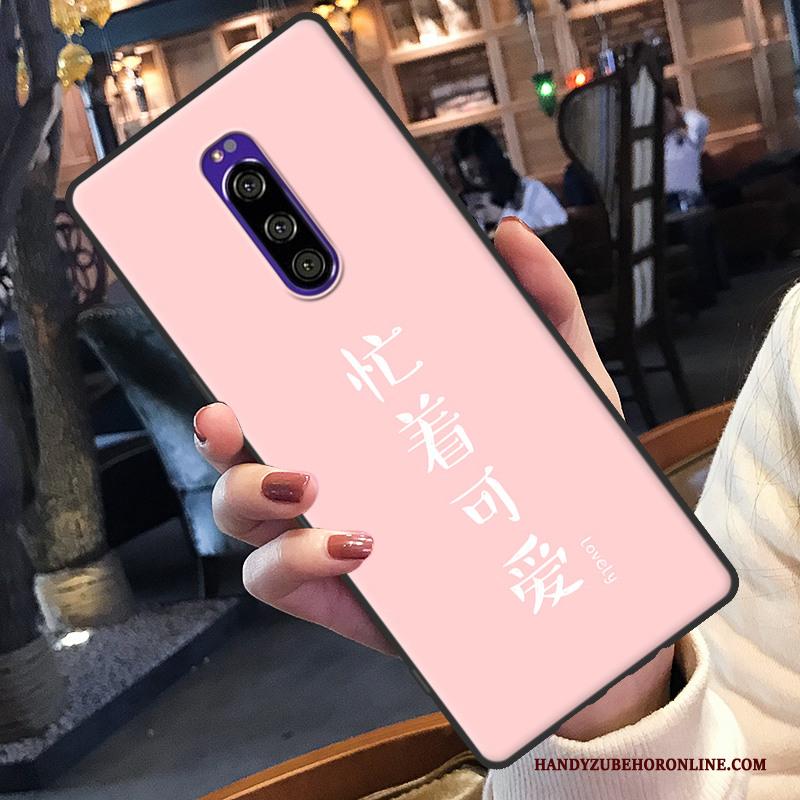 Sony Xperia 1 Hoesje Hoes Lovers Trend Net Red Bescherming Siliconen Persoonlijk