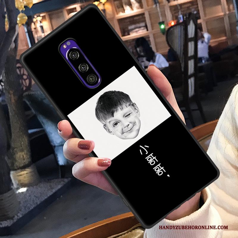 Sony Xperia 1 Hoesje Hoes Lovers Trend Net Red Bescherming Siliconen Persoonlijk