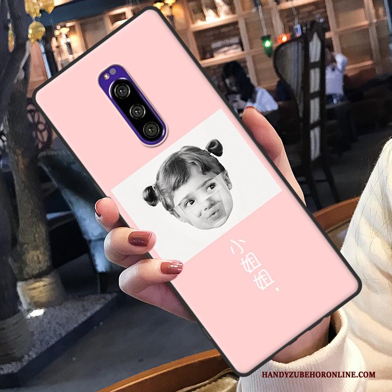 Sony Xperia 1 Hoesje Hoes Lovers Trend Net Red Bescherming Siliconen Persoonlijk