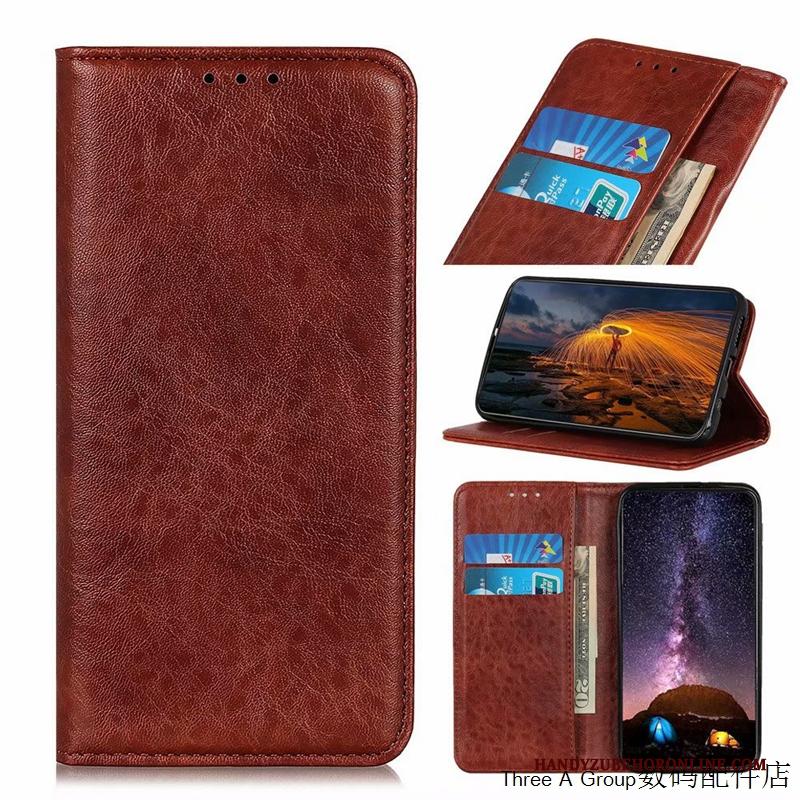 Sony Xperia 1 Ii Hoesje Telefoon Folio Donkerblauw Bedrijf Bescherming Anti-fall Eenvoudige