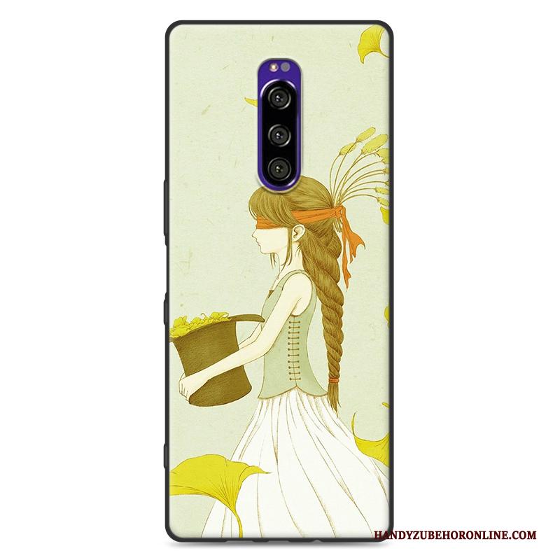 Sony Xperia 1 Roze Persoonlijk Kunst All Inclusive Hoesje Telefoon