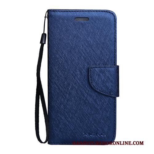 Sony Xperia 10 Ii Maand Hoes Hoesje Zwart Leren Etui Folio Telefoon