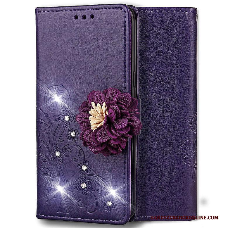 Sony Xperia 10 Plus Anti-fall Siliconen Blauw Hoesje Telefoon Leren Etui Zacht Folio