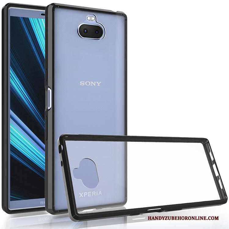 Sony Xperia 10 Plus Hoesje Tempereren Skärmskydd Anti-fall Telefoon Mobiele Telefoon Siliconen