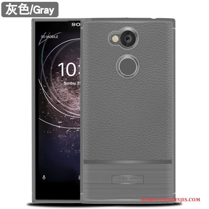 Sony Xperia L2 All Inclusive Bescherming Anti-fall Zacht Hoes Siliconen Hoesje Telefoon