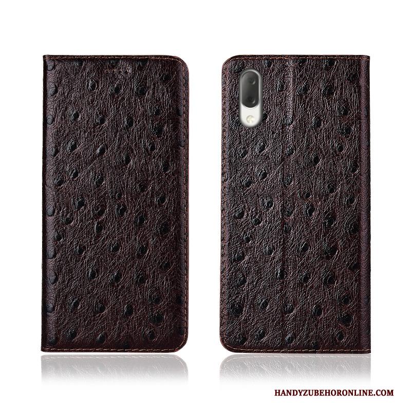 Sony Xperia L3 Hoesje Mobiele Telefoon Nieuw Leren Etui Schrobben All Inclusive Anti-fall Hoes