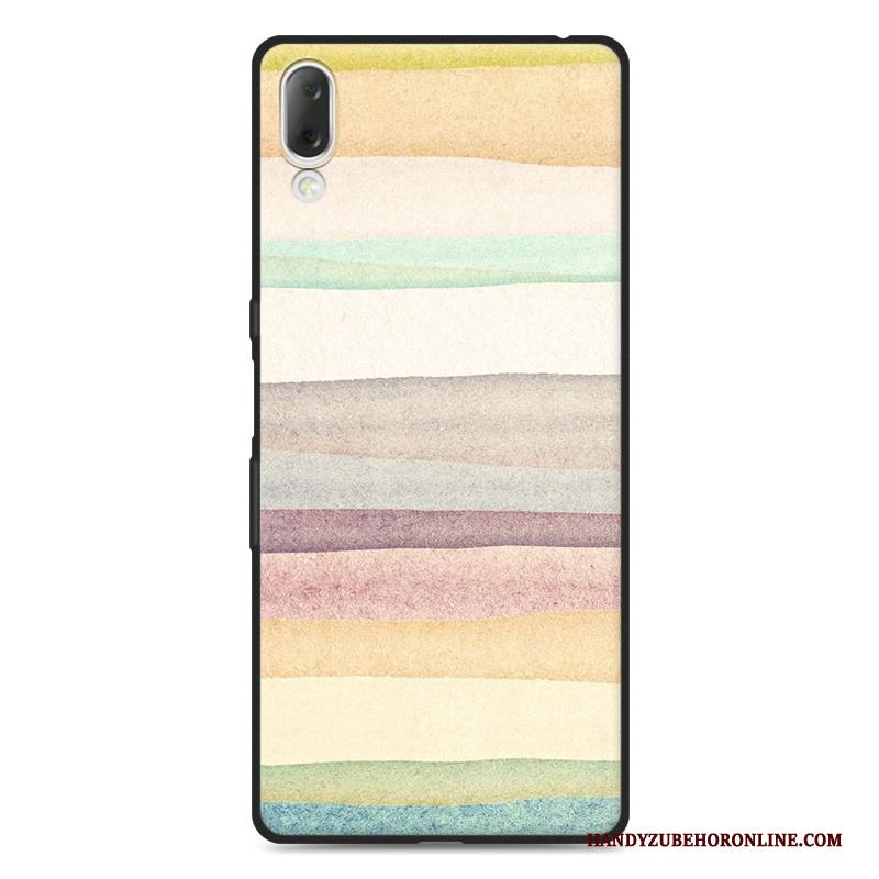 Sony Xperia L3 Hoesje Telefoon Schrobben Zacht All Inclusive Siliconen Trend Bescherming