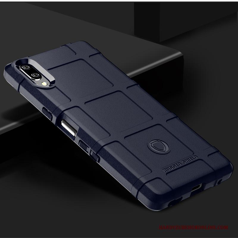 Sony Xperia L3 Zacht Siliconen Bescherming Hoesje Telefoon Anti-fall Groen
