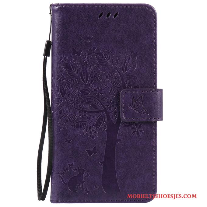 Sony Xperia X Anti-fall Siliconen Folio Leren Etui Hoes Zacht Hoesje