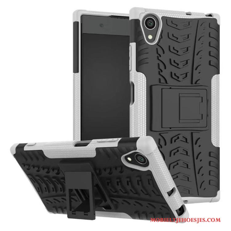 Sony Xperia Xa1 Plus Hoesje Telefoon All Inclusive Anti-fall Bescherming Rood