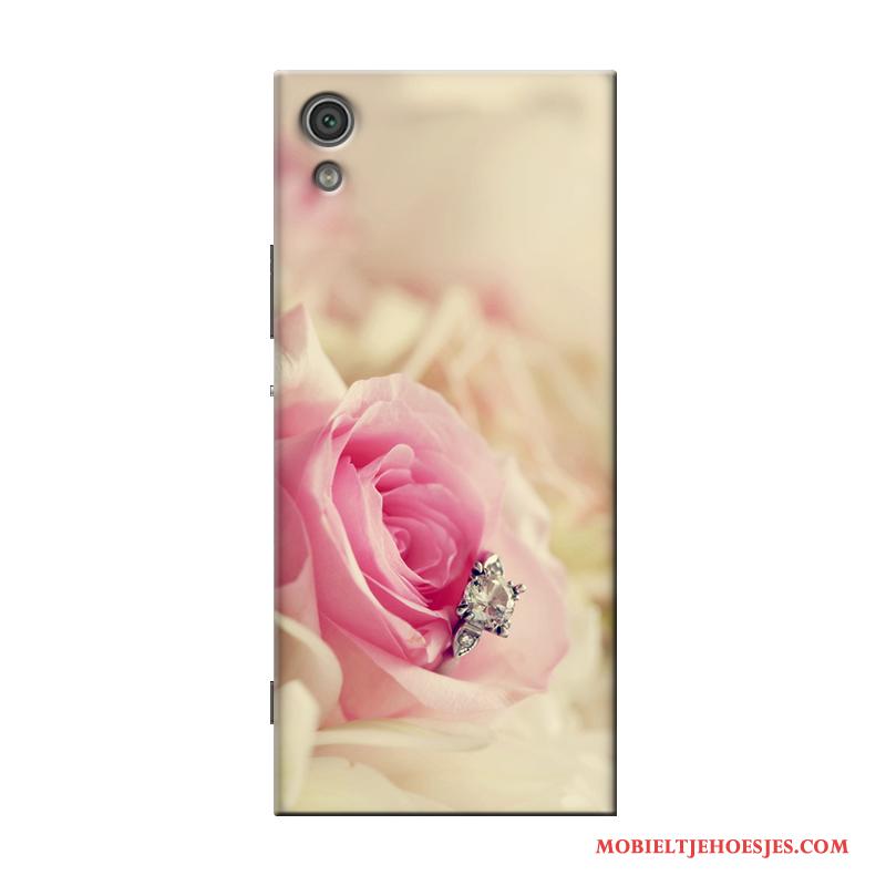 Sony Xperia Xa1 Ultra Hoesje Doorzichtig Bescherming Anti-fall Zacht Hoes Spotprent Siliconen