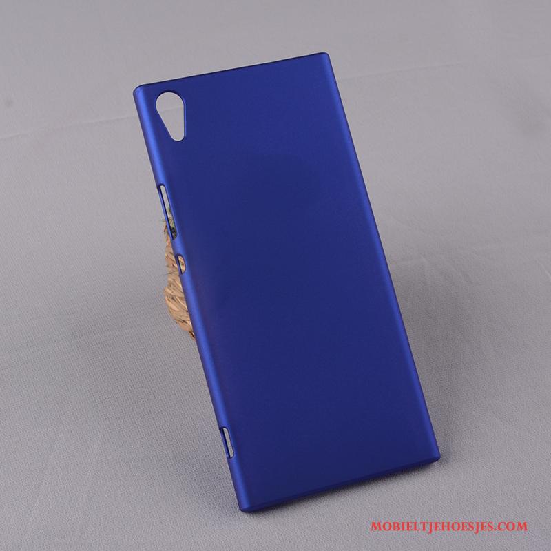 Sony Xperia Xa1 Ultra Hoesje Telefoon Blauw Hard Mobiele Telefoon Bescherming