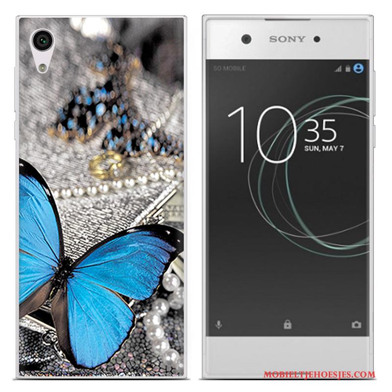 Sony Xperia Xa1 Ultra Mobiele Telefoon Hoesje Telefoon Dun Kleur Zacht Ster Maand