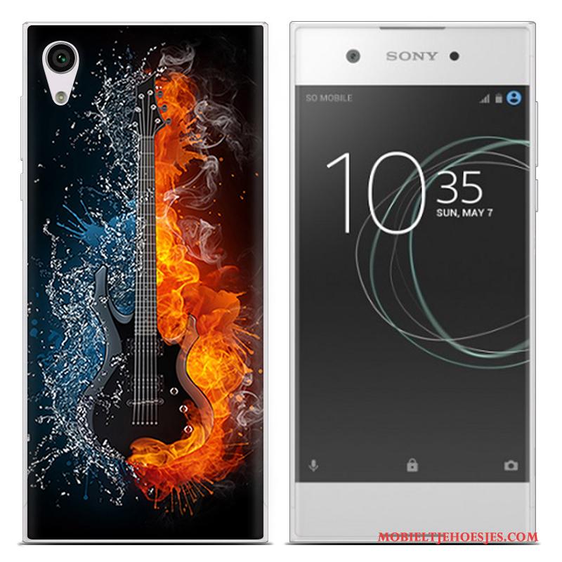 Sony Xperia Xa1 Ultra Mobiele Telefoon Hoesje Telefoon Dun Kleur Zacht Ster Maand