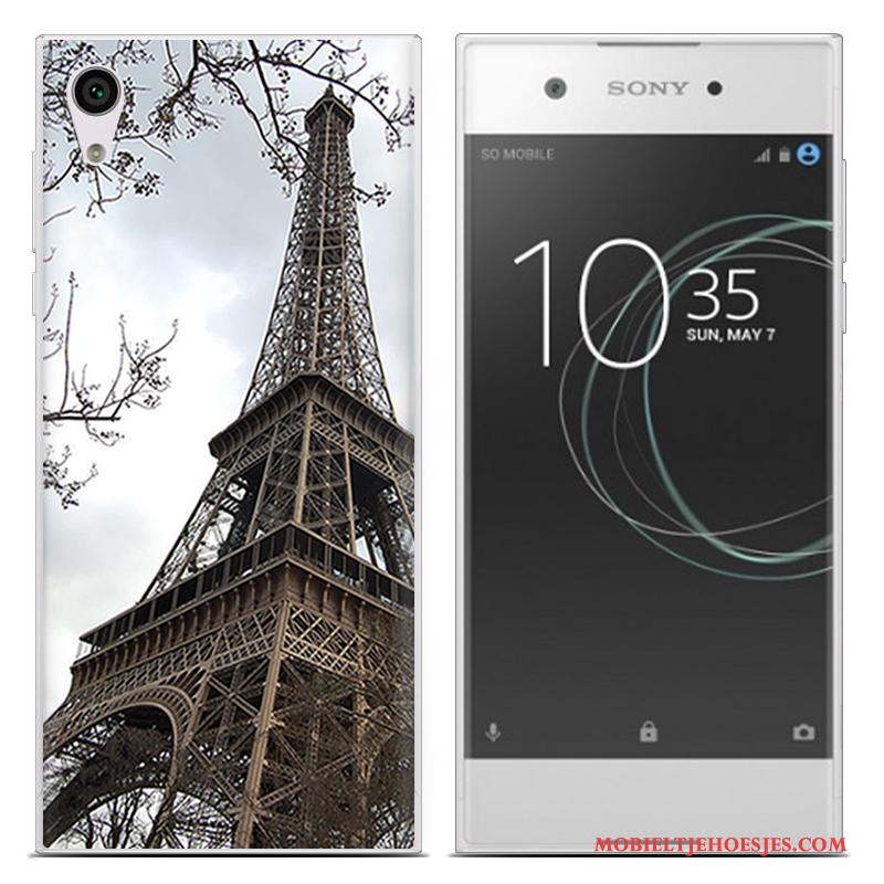 Sony Xperia Xa1 Ultra Mobiele Telefoon Hoesje Telefoon Dun Kleur Zacht Ster Maand
