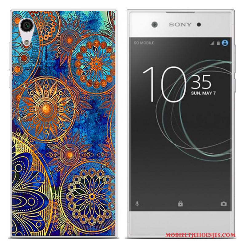 Sony Xperia Xa1 Ultra Mobiele Telefoon Hoesje Telefoon Dun Kleur Zacht Ster Maand