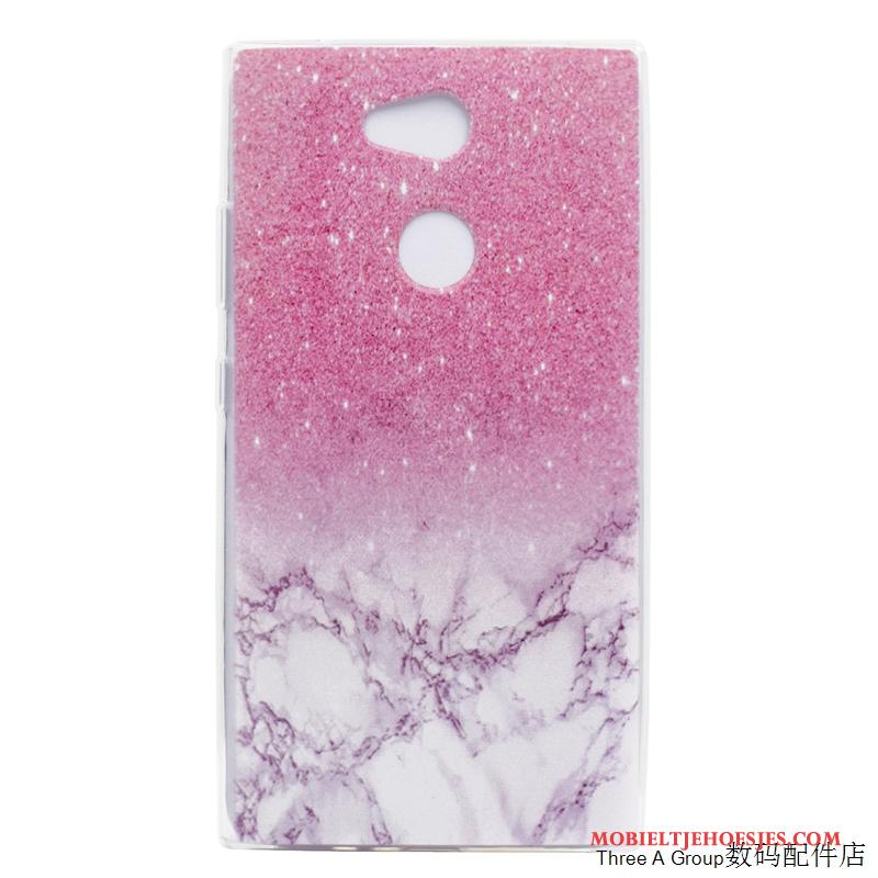 Sony Xperia Xa2 Ultra Nieuw Zacht All Inclusive Bescherming Hoes Roze Hoesje