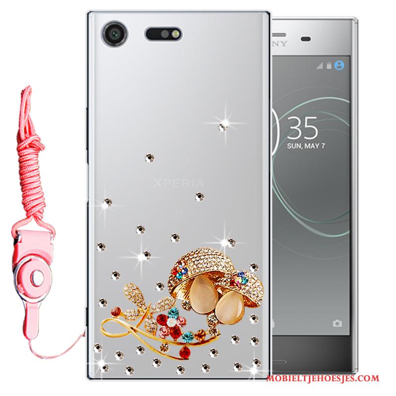 Sony Xperia Xz Premium Hoesje Siliconen Bescherming Zacht Met Strass Telefoon All Inclusive