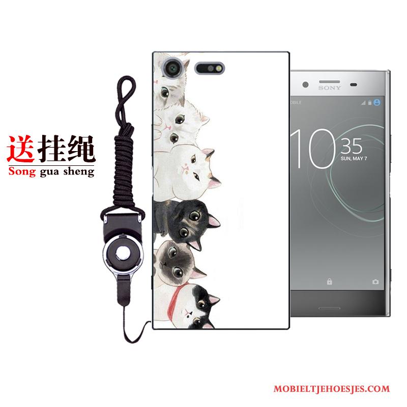 Sony Xperia Xz Premium Hoesje Telefoon All Inclusive Purper Anti-fall Bescherming