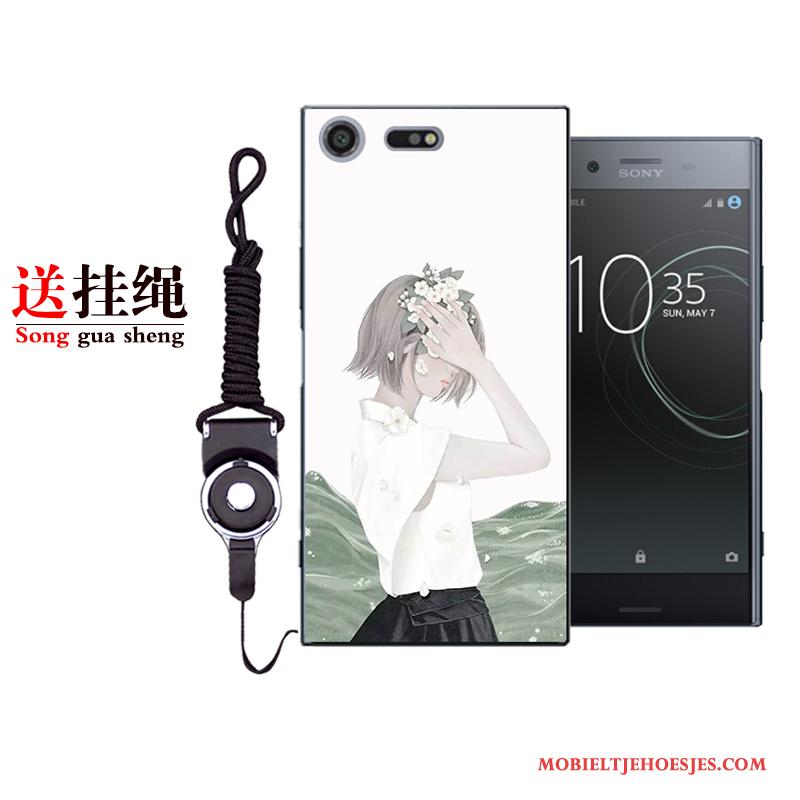 Sony Xperia Xz Premium Hoesje Telefoon Roze Bescherming Mini Kunst Vers