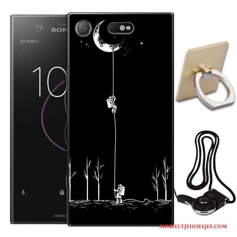 Sony Xperia Xz1 Compact Geschilderd Bescherming Zacht Hoes All Inclusive Hoesje Telefoon Anti-fall