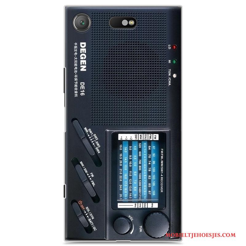 Sony Xperia Xz1 Compact Mobiele Telefoon Scheppend Hoesje Persoonlijk Geel Trend Telefoon