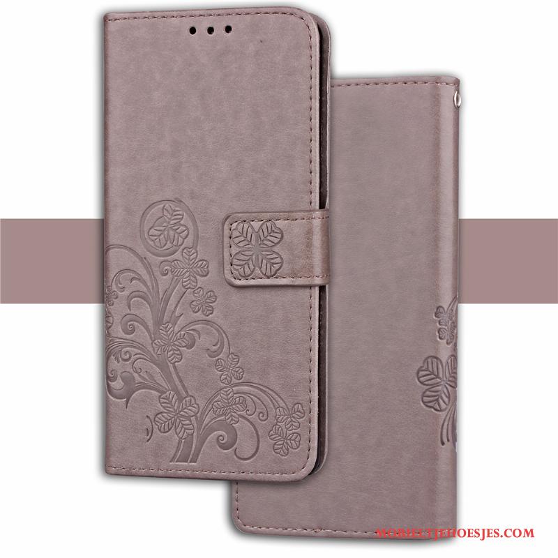 Sony Xperia Xz1 Portemonnee Zacht All Inclusive Folio Leren Etui Bescherming Hoesje Telefoon