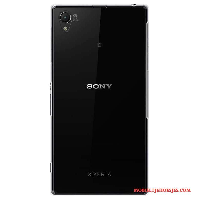 Sony Xperia Z1 Blauw Hoesje Bescherming Telefoon