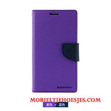 Sony Xperia Z1 Hoes Hoesje Telefoon Blauw Mobiele Telefoon Bescherming