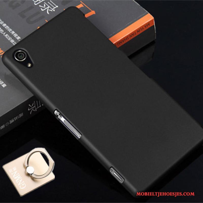 Sony Xperia Z2 Hard Zwart Hoes Hoesje Bescherming Anti-fall Telefoon