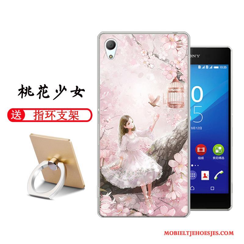 Sony Xperia Z3 Hoes Spotprent Geschilderd Bescherming Anti-fall Hoesje Telefoon Hard