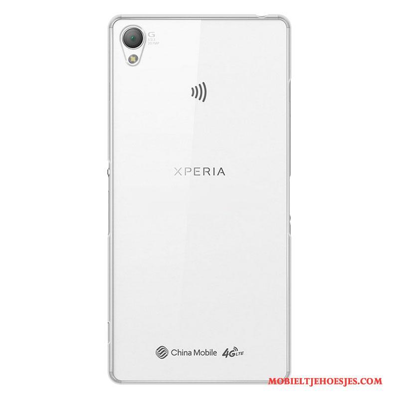 Sony Xperia Z3 Purper Bescherming Mobiele Telefoon Hoes Hoesje Telefoon Nieuw