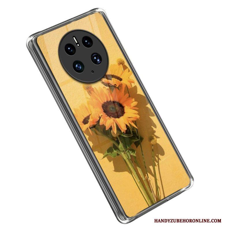 Telefoonhoesje voor Huawei Mate 50 Pro Alleen Zonnebloemen