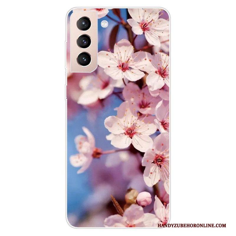 Telefoonhoesje voor Samsung Galaxy S22 5G Realistische Bloemen