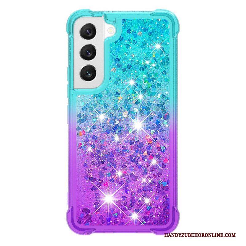 Telefoonhoesje voor Samsung Galaxy S23 5G Kleur Pailletten