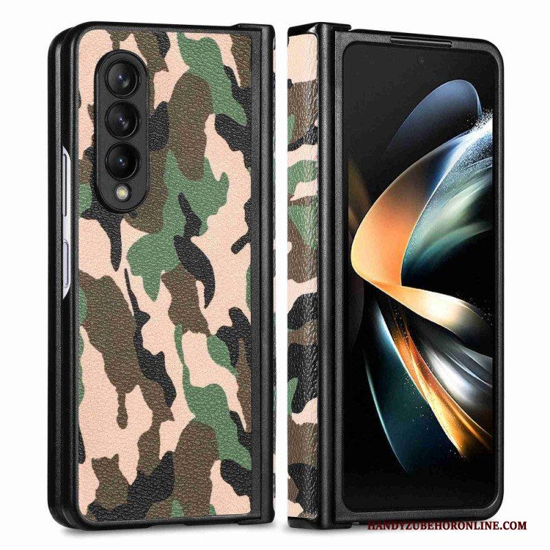 Telefoonhoesje voor Samsung Galaxy Z Fold 4 Camouflage