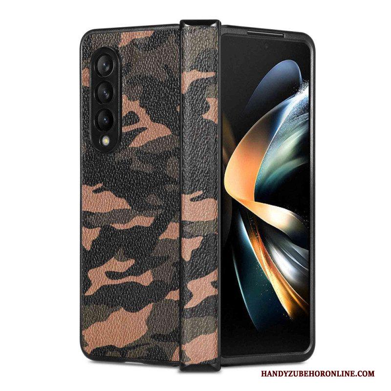 Telefoonhoesje voor Samsung Galaxy Z Fold 4 Camouflage