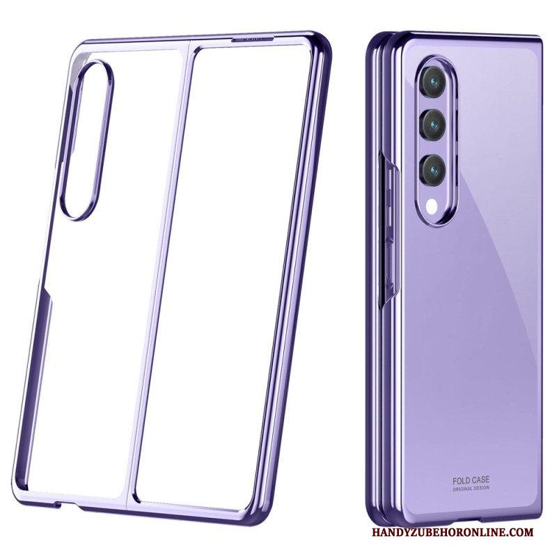 Telefoonhoesje voor Samsung Galaxy Z Fold 4 Discreet Metaal