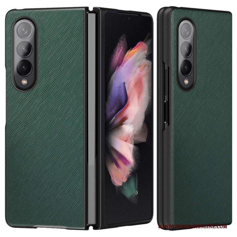 Telefoonhoesje voor Samsung Galaxy Z Fold 4 Geweven Textuur