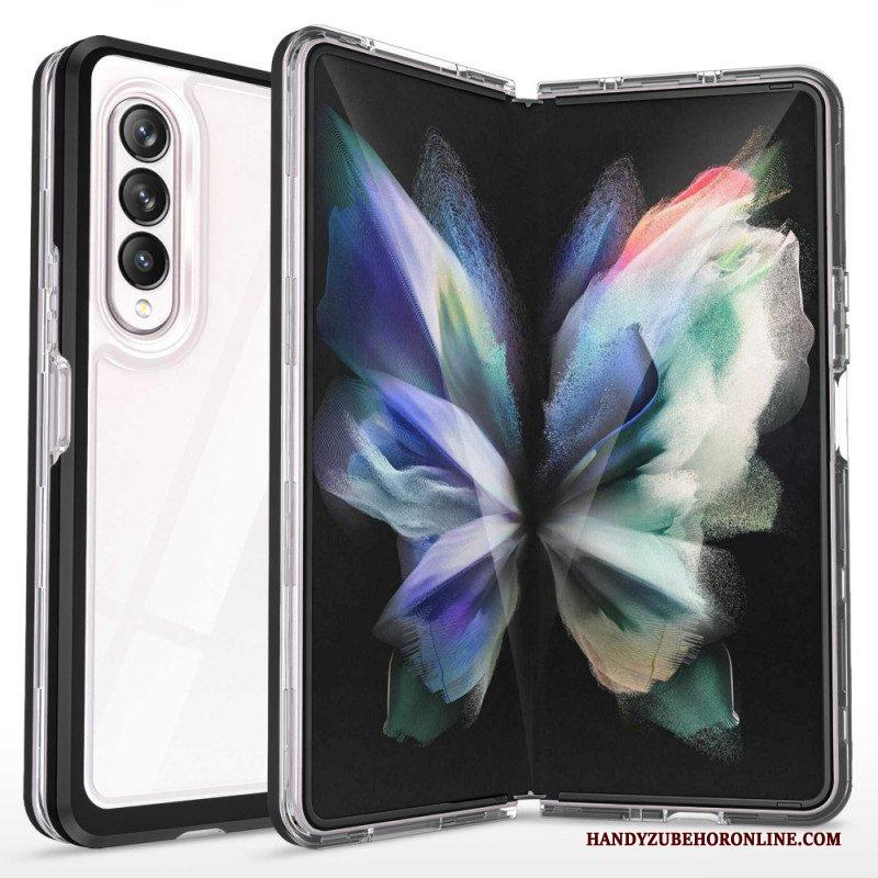 Telefoonhoesje voor Samsung Galaxy Z Fold 4 Transparante Sportkleding