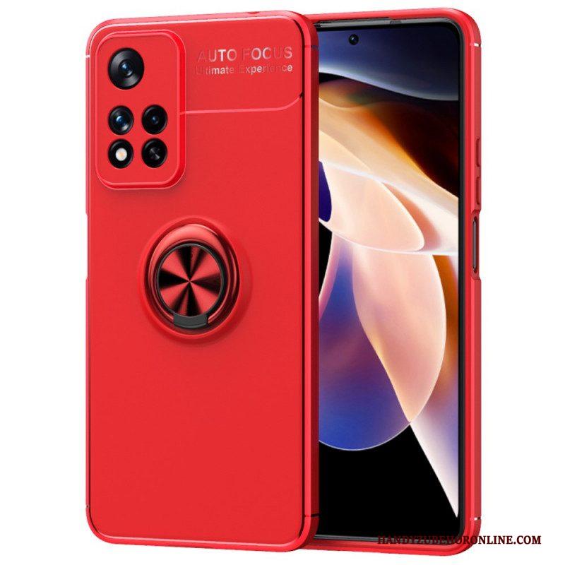 Telefoonhoesje voor Xiaomi Redmi Note 11 Pro Plus 5G Roterende Ring