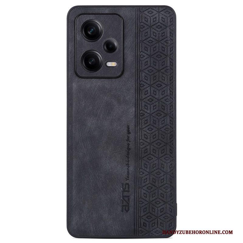 Telefoonhoesje voor Xiaomi Redmi Note 12 Pro Azns Ledereffect