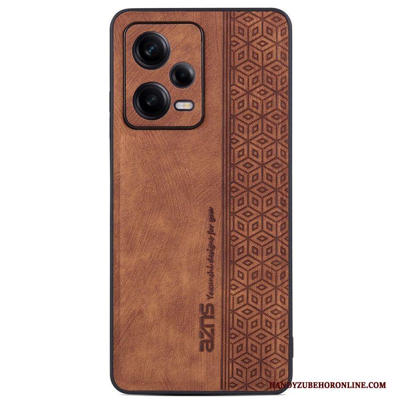 Telefoonhoesje voor Xiaomi Redmi Note 12 Pro Azns Ledereffect