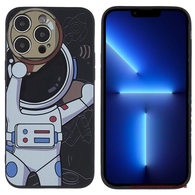 Telefoonhoesje voor iPhone 14 Pro Astronaut