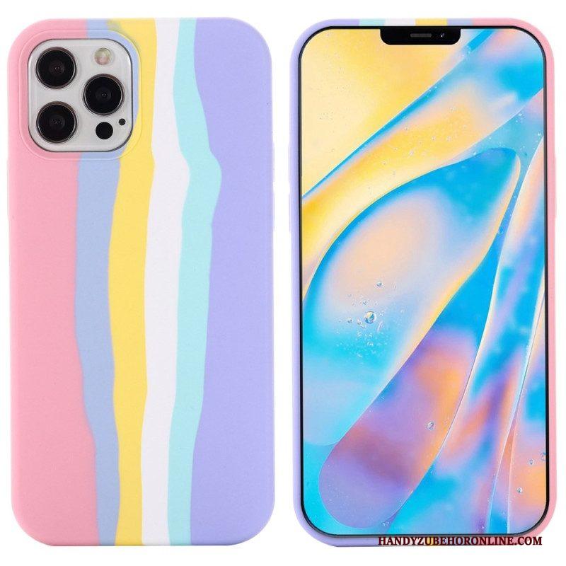 Telefoonhoesje voor iPhone 14 Pro Max Regenboog