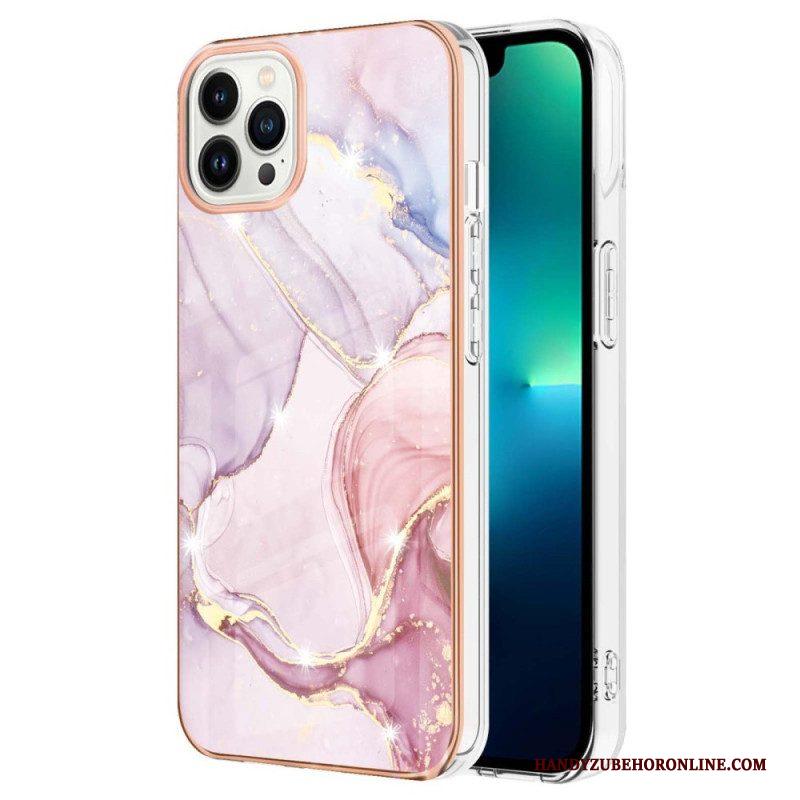 Telefoonhoesje voor iPhone 15 Pro Marmer