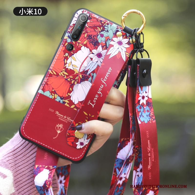 Xiaomi Mi 10 Bescherming Patroon Hoesje Telefoon Mini Anti-fall Siliconen Vintage